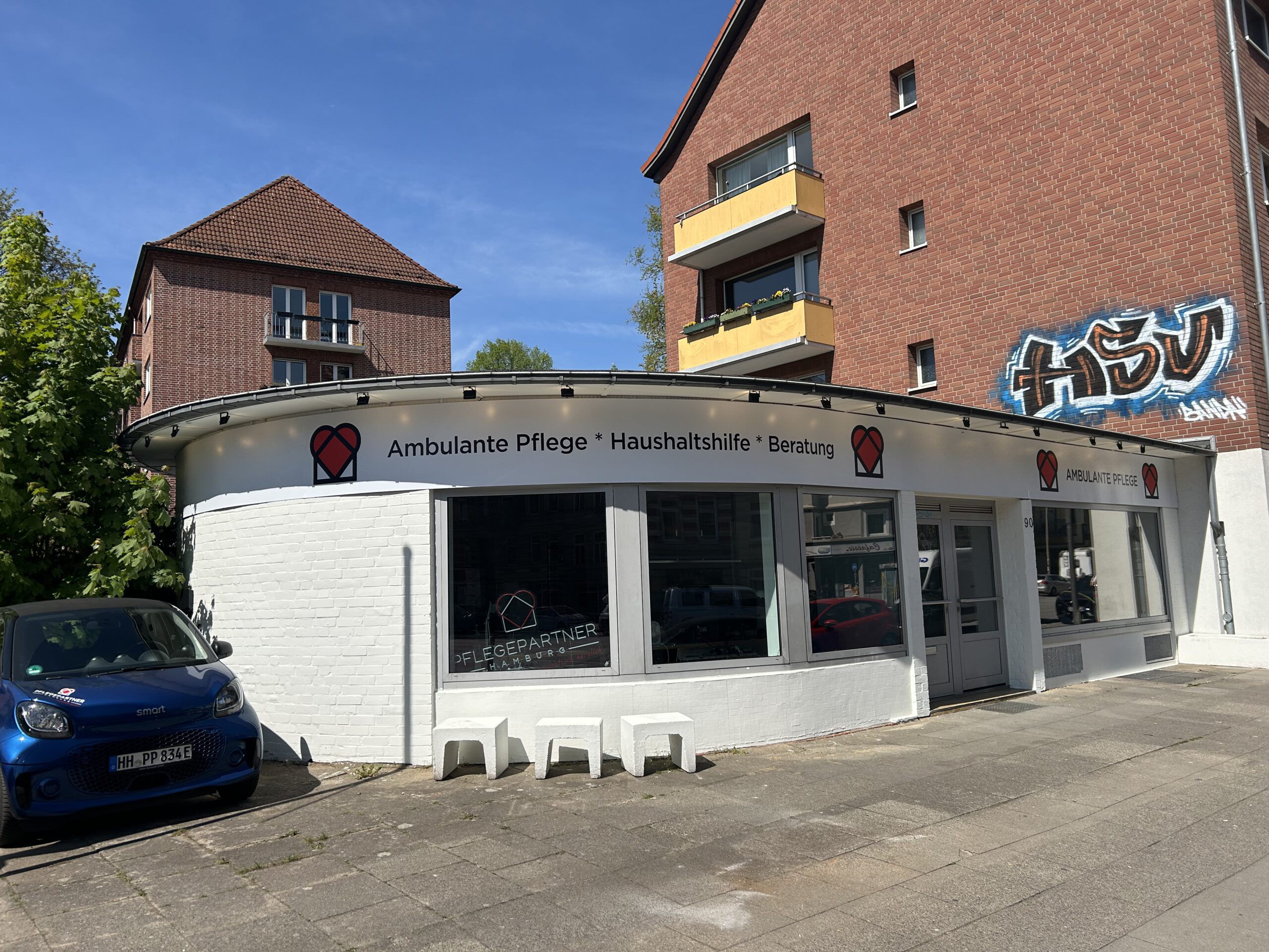 U Bahn Station Langenhorn Markt